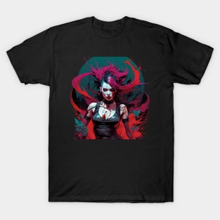 Beautiful metal women T-Shirt